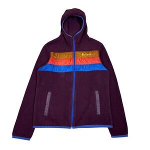 Cotopaxi Teca Fleece Hooded Full Zip Jacket Women's Medium Granola